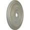 Ekena Millwork Cole Ceiling Medallion (Fits Canopies up to 9 1/8"), 25 3/8"OD x 3 3/8"ID x 1 3/8"P, Flash Gold CM25COFLS - alternate 2